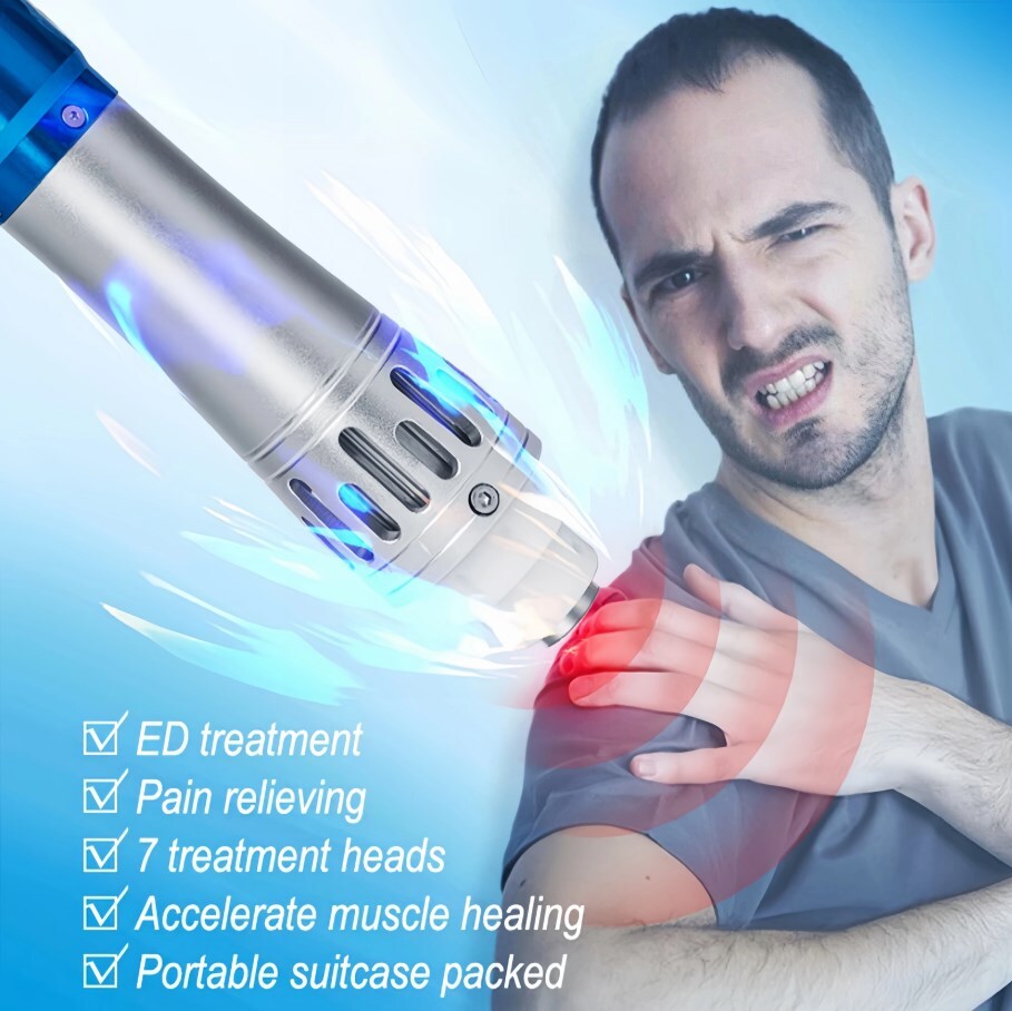Electric Shockwave Therapy Machine ED Treatment Pain Relief Chiropractic Machine