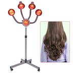 5 Head Infrared Light Heat Therapy Processor Perming Dyeing Hair Heater Lamp