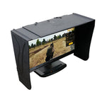 Desktop Computer Monitor Hood, 17-27In Adjustable, Foldable Anti-Glare Sunshade