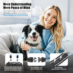Anti Bark Dog Collar Auto Stop Barking Training Collar Obedience Rechargeable