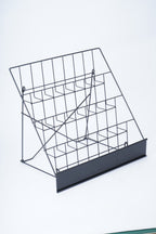 Book Display Rack Comic Book Greeting Card Stand Tabletop Magazine CD Holder