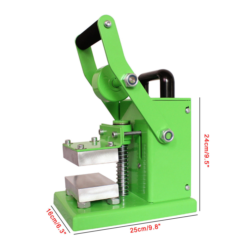 0-1Ton Manual Heat Press Machine Aluminum Heating Plates Heating Extractor 6x9cm