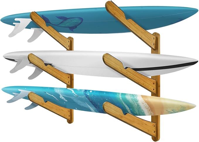 SUP Rack, Wall Mounted Stand Up Paddle Board Rack, Surf Board Racks