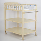 Baby Changing Table Portable Infant Diaper Changing Table with Storage Shelf