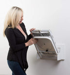 Foldable Wall Mounted Ironing Board -Space Saving in Laundry or Kitchen AU Stock