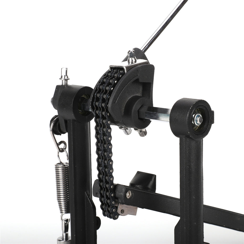 Single Bass Drum Double Chain Single Tread Hammer Pedal Practice Accessories