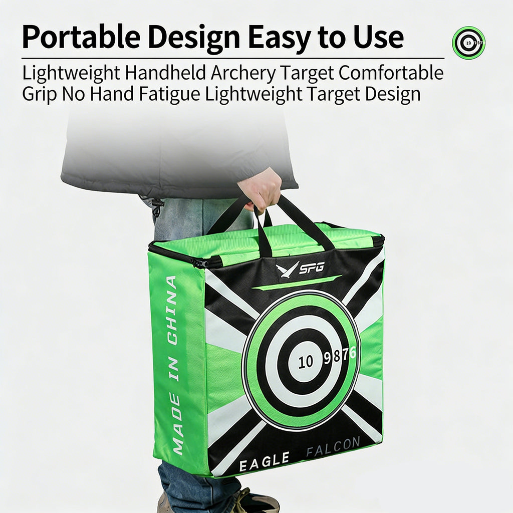Double-Side Shotting Archery Arrow Target Portable Archery Bag with Carry Handle