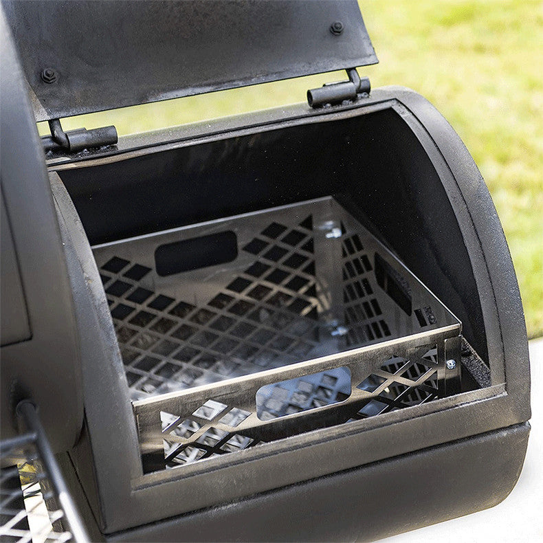 12in Charcoal Firebox Basket for Oklahoma Bandera Stainless Steel Offset Smoker