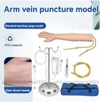Intravenous Practice Arm Kit High Simulation Blood Drawing Practice Model Kit