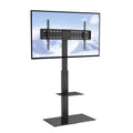 Universal TV Stand Mount with Swivel Feature for 32-85 Inch LED LCD TVs