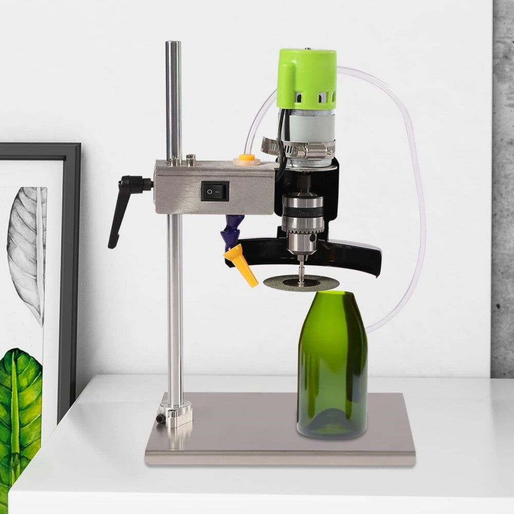 6000 R/Min Electric Glass Bottle Cutter Machine Wine Bottle Cutter Kit for DIY
