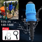 0.2%~2% Irrigation Fertilizer Injector Water Powered Automatic Dosing Pump