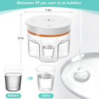 Upgraded Resin Bubble Remover 95kPa Vacuum Resin Machine for DIY Crafts Jewelry