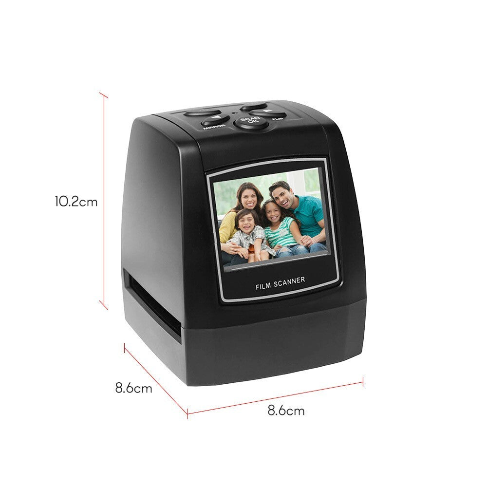 22MP Film Scanner High Resolution Convert 35mm/135 Negative/ Slide to Digital