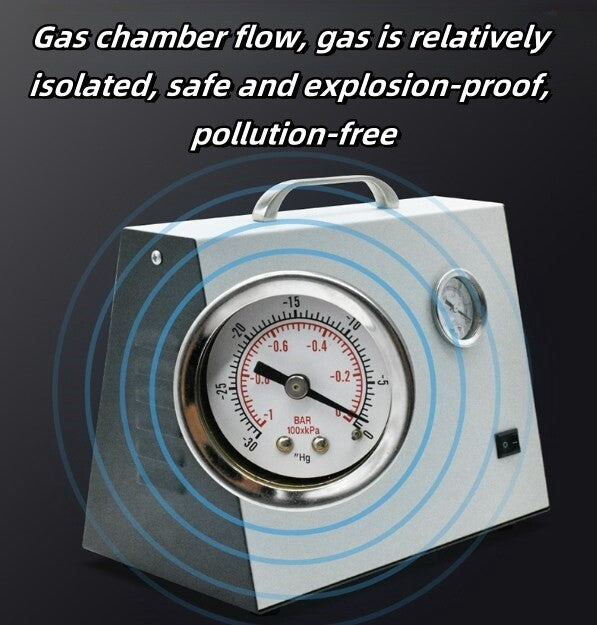 10-60L/min Oil-free Lab Filter Pump Diaphragm Vacuum Pump Explosion-proof Pump