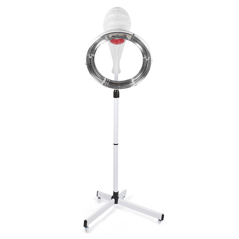 Standing Hair Dryer Accelerator Colour 360 Rotating Halo Rolling Salon Equipment