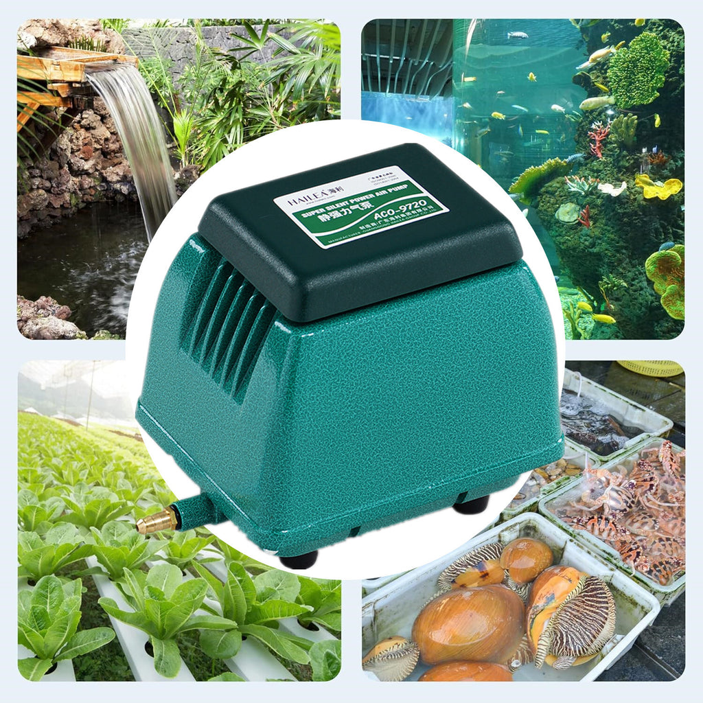 ACO-9720 Fish Tank Air Pump Air Flow 30L/min For Aquaculture Septic Pond