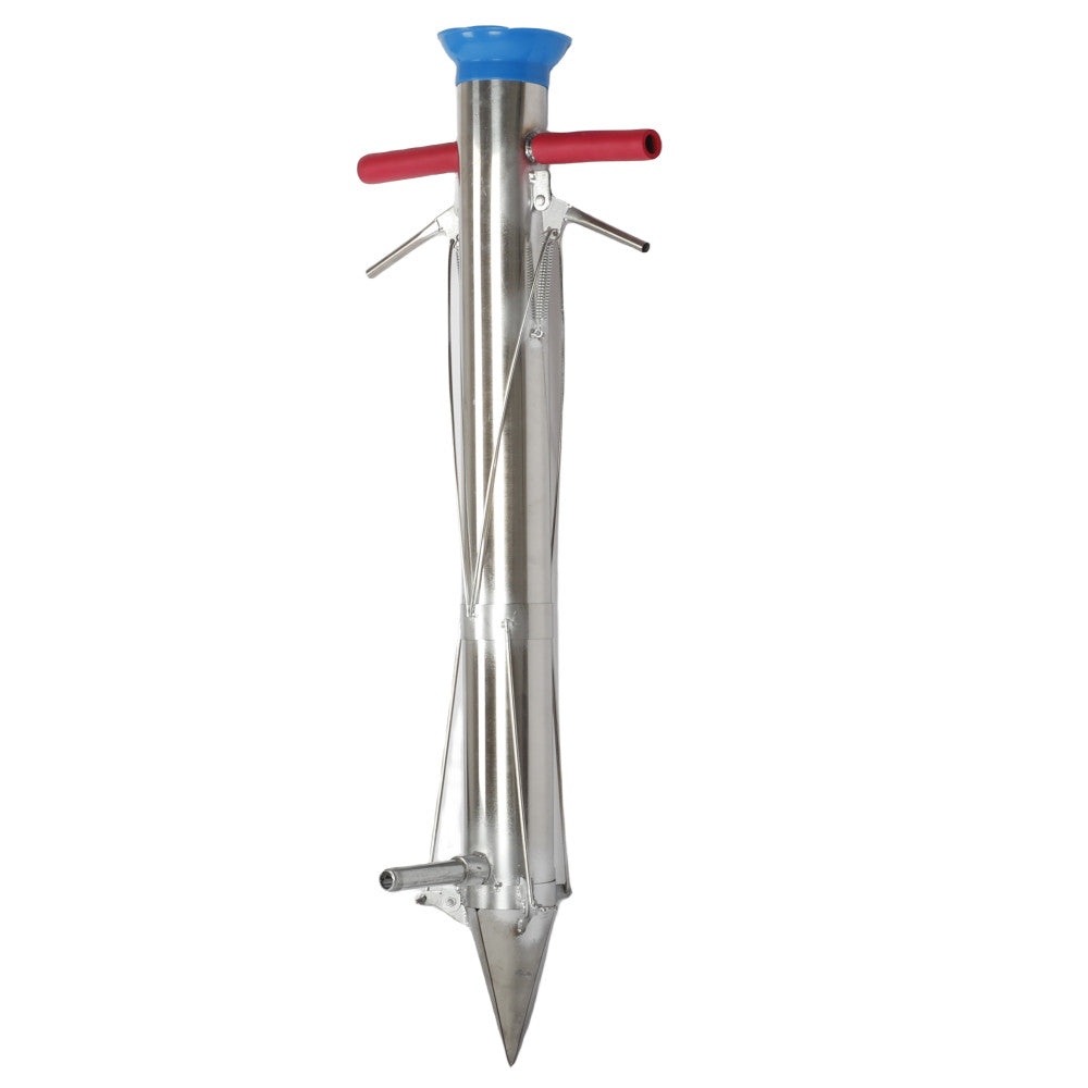 Double Shank Manual Planter Transplanter Seeder Seedling Bulb Planting Tool AU