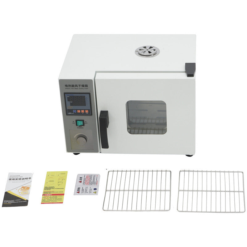 16L Laboratory Sterilization Drying Oven 20-300℃ Forced Air Convection Drying AU