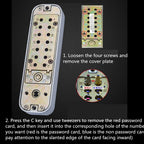 Mechanical Keyless Combination Latch Door Lock Double-Sided Keypads for Gates AU