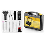 17 Pieces 7812 Professional Grade Quick Service Watch Repair Kit in Carry Case
