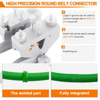 250℃ PU Round Belt Welding Machine Drive Belt Connector Hot Melt Machine 150W