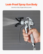 High-Pressure Airless Paint Spray Gun with 517 Tip for Versatile Applications