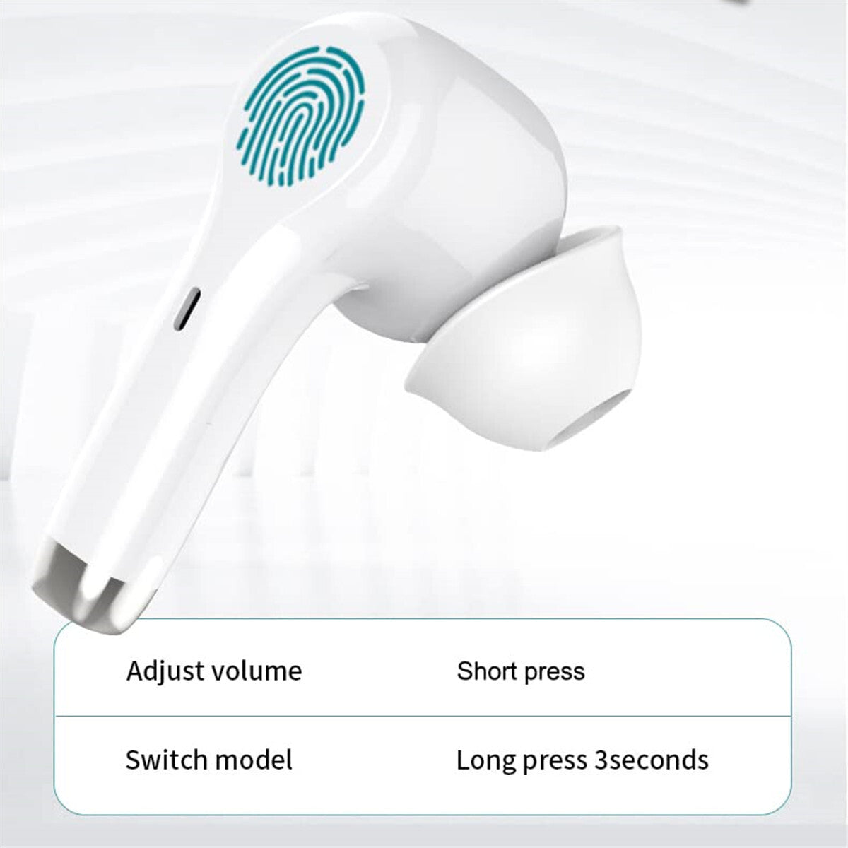 1 Pair Hearing Aids Rechargeable Digital Bluetooth Hearing Aids with Phone App