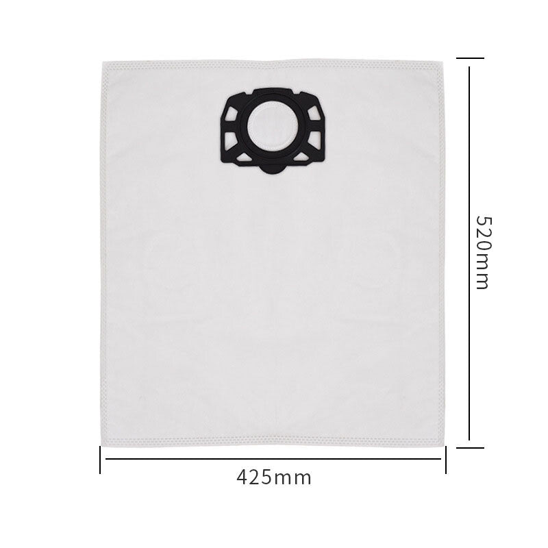 16Pcs Fleece Filter Dust Bags for Karcher MV4 MV5 MV6 WD4 WD5 WD6
