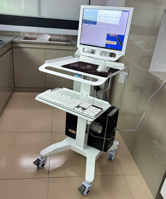 Dental Cart Trolley for Intraoral Scanner Computer Dentist Practice Trolley Cart