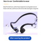 Bone Conduction Hearing Aids for Deafness Bluetooth Wireless Hearing Amplifier