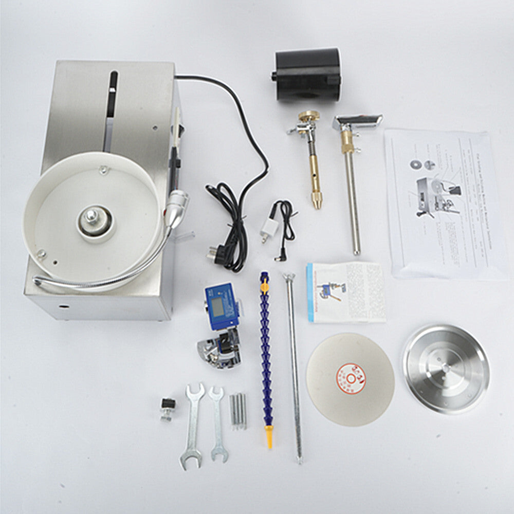 Gem Faceting Machine Digital Display Jade Grinding Faceted Gem Polishing