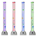 LED 7 Color Changing Aquarium Bubble Light Fish Floor Water Lamp Tower Tube AU