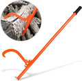 130cm Timber Jack Tool Cant Hook Log Roller Tool w/ Log Hook for Felling Logging