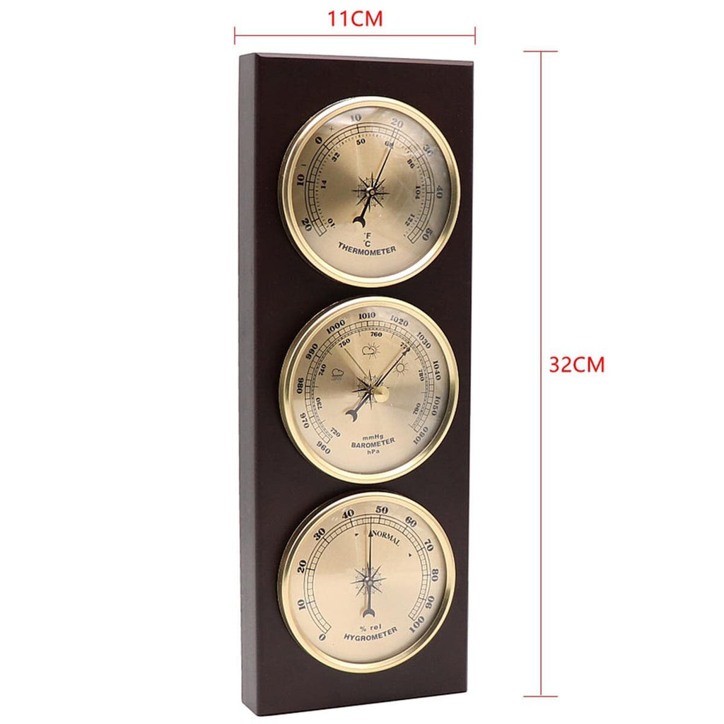Traditional Weather Station Barometer Thermometer Hygrometer Weather Station AU