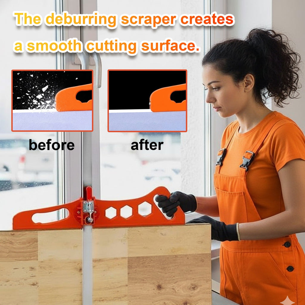 Foldable Gypsum Board Cutter Hand Push Dual Positioning Tool For Drywall Cutting
