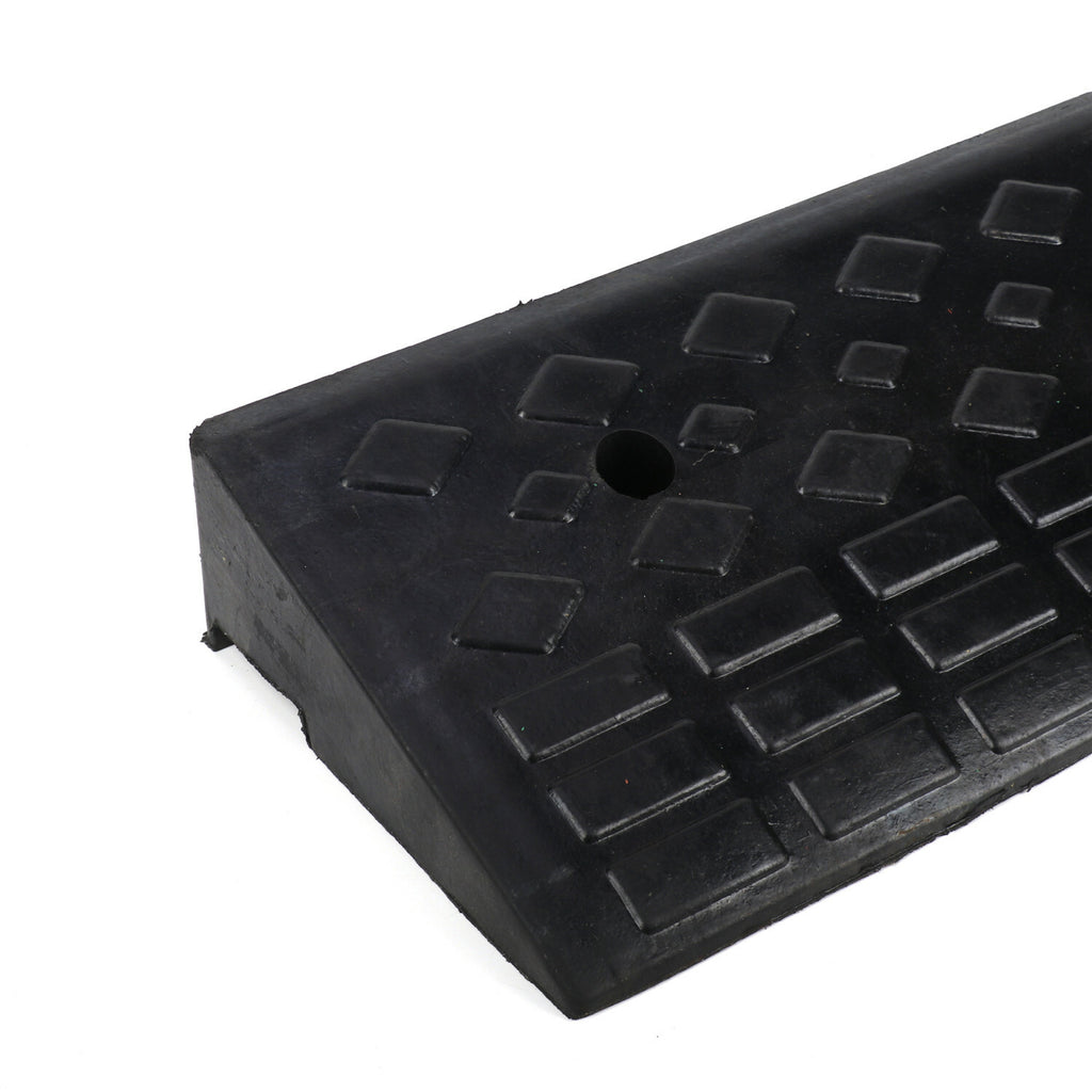 100cm Rubber Curb Ramp Threshold Kerb For Car Truck Wheelchair Driveway Access