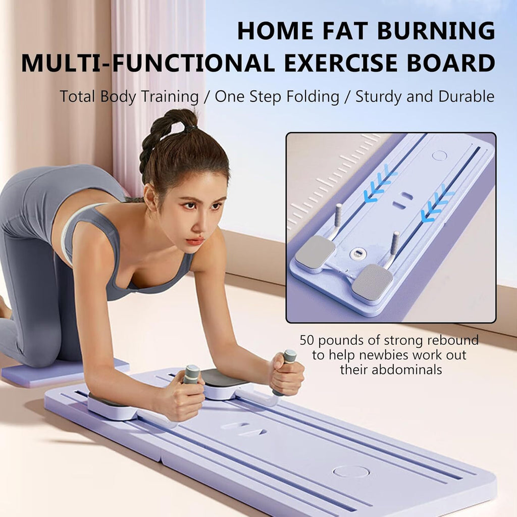 5-in-1 Abdominal Exercise Board Pilates Reformer Board Set Fitness Equipment AU