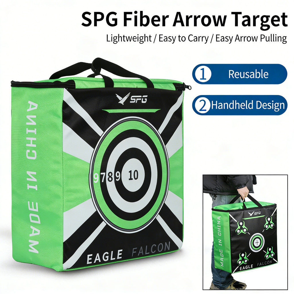 Double-Side Shotting Archery Arrow Target Portable Archery Bag with Carry Handle