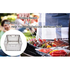 12in Charcoal Firebox Basket for Oklahoma Bandera Stainless Steel Offset Smoker