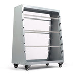 Spool Rack Trolley Wire Cable Stand Electrical Wire Holder Conduit Storage Cart