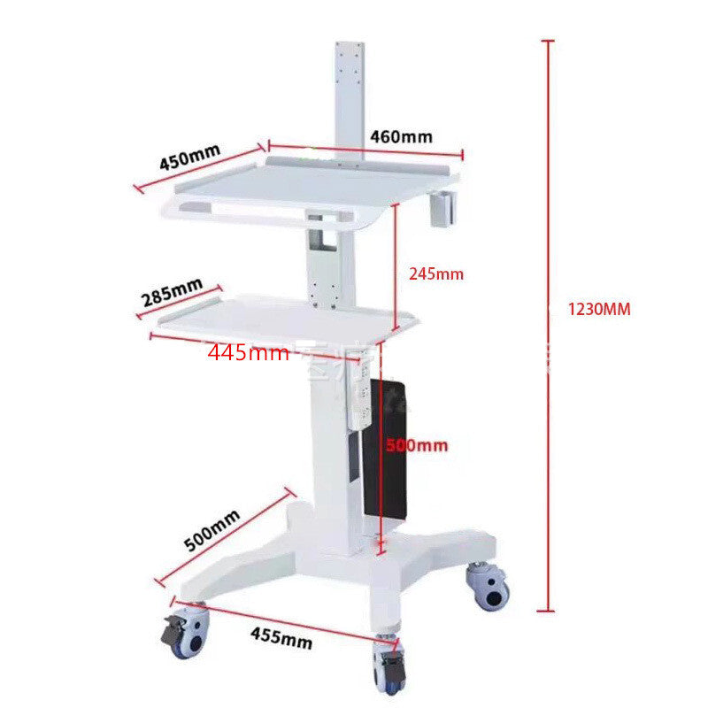 Dental Cart Trolley for Intraoral Scanner Computer Dentist Practice Trolley Cart