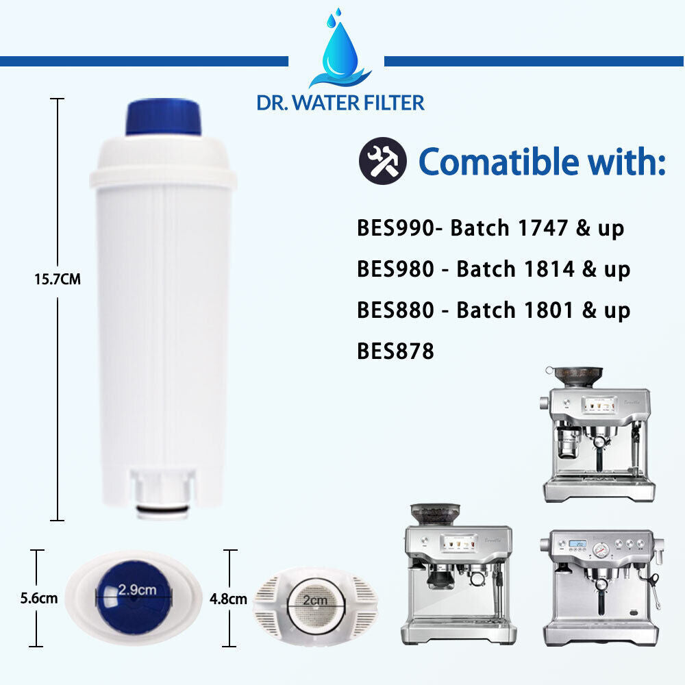 12-Pack Delonghi DLS C002 Compatible Water Filters for Magnifica S Coffee Machines