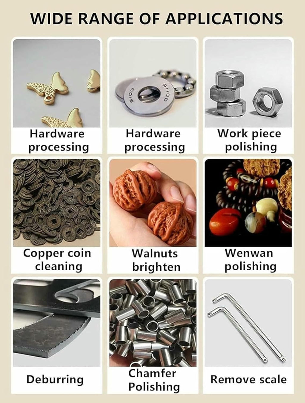 12L Vibration Polishing Machine Vibrating Tumbler Jewelry Vibratory Polisher AU