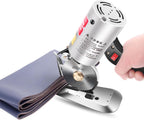Electric Cloth Cutter Fabric Cutting Machine Round Blade Octagonal Knife