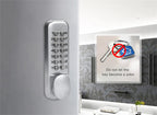 Mechanical Keyless Combination Latch Door Lock Double-Sided Keypads for Gates AU