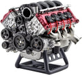 V8 Engine Model Kit Mini Motor Engine Simulation Dynamic V8 That Runs for Model