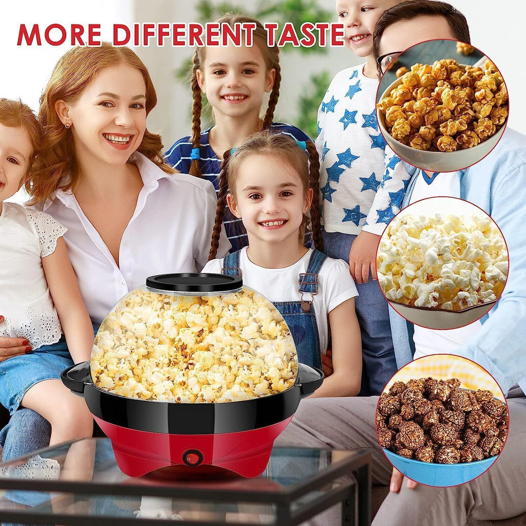 5L Home Electric Hot Air Popper Popcorn Maker Pop Corn Party Snack Machine 800W
