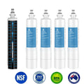 4 For Fisher & Paykel Fridge Water Filter 847200 RF605QDUVX1 RF203QDUVX1 847200-