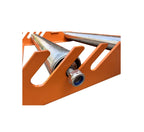 Upgrade 30-70cm High Cable Stand Cable Roller Cable Drum Roller 500KG Capacity